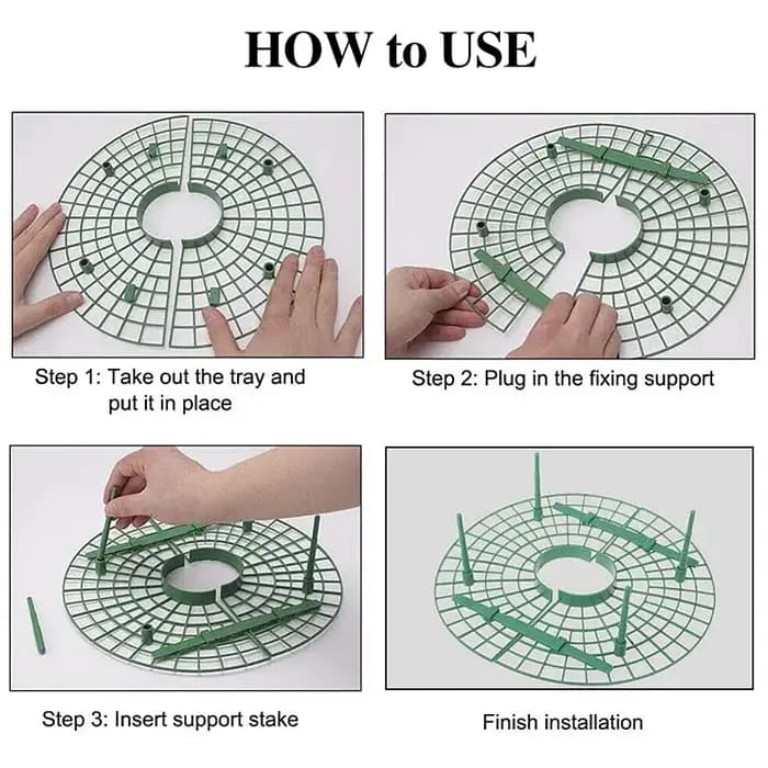 Supports de fraises pour conserver les plantes et les fruits
