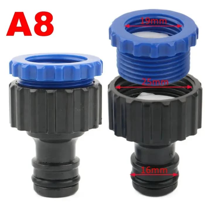 Adaptateur de connecteur de robinet d'eau en plastique