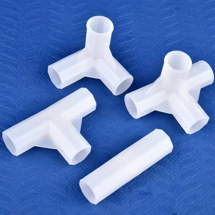 Support de Joint à quatre voies en T, diamètre intérieur 13mm, pour fleurs, plantes, connecteur de S