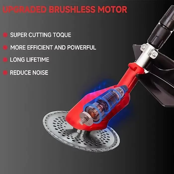 Tondeuse à gazon électrique sans fil pour Milwaukee M18 batte