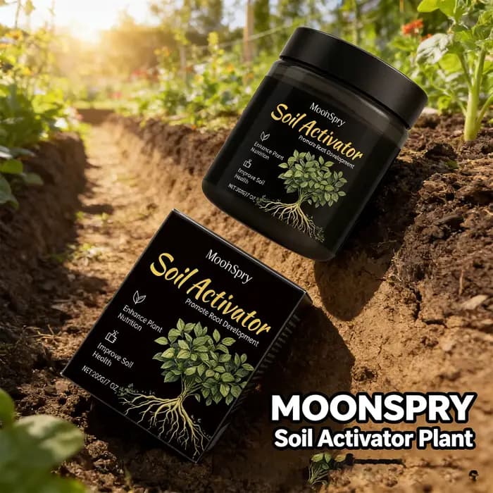 Activateur de Sol Puissant Engrais pour Jardin et Plantes Améliore la Consistance du Sol Complément Nutritionnel