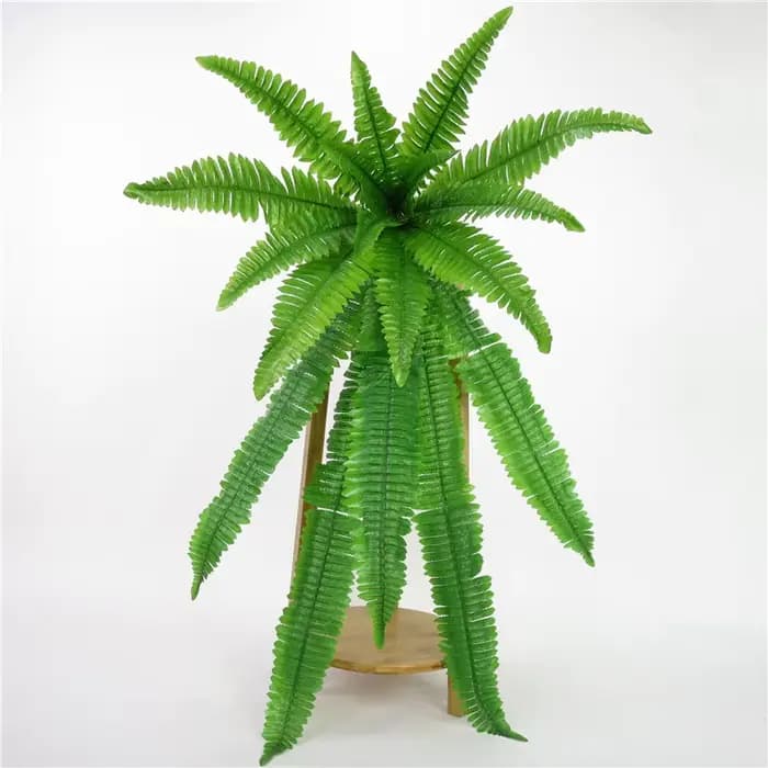 Plantes vertes artificielles en pot : herbe persane, fougère, arbre en fer. Pour micro-paysage, jardin, balcon, décoration de Noël et de la maison, accessoires photo.