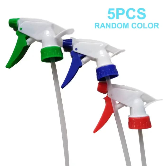 Pulvérisateur à gâchette industriel résistant aux produits chimiques, 5 pièces, nettoyage de jardin