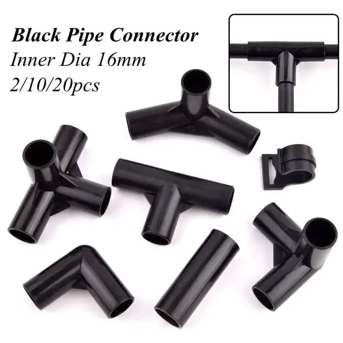 Connecteur d'Eau de Jardin en PVC, Raccords Coudé Droit, Tente, Garde-Robe, macro, Joint de Support