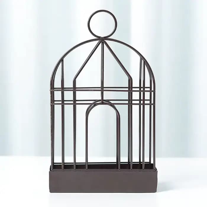 1/2 pièces nordique rétro fer insecte moustique bobine support innovant maison encens bois de santal