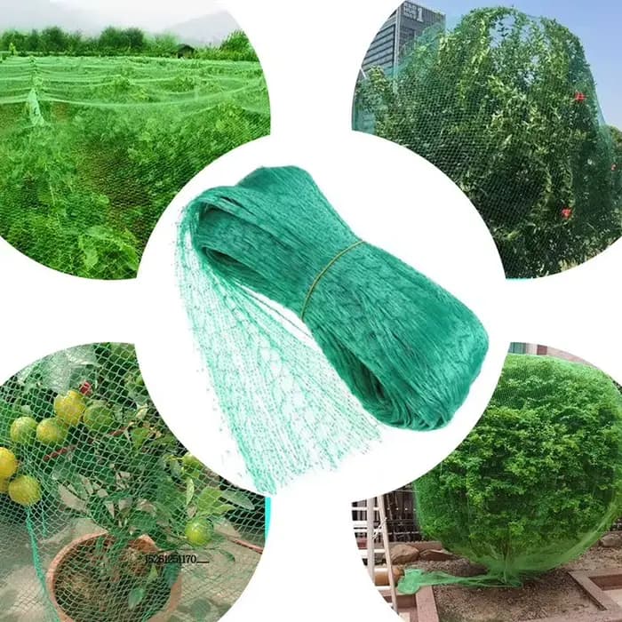 Filet d'arbres fruitiers noir réutilisable 4x5m/ 5x20m, filet de jardin pour protéger les arbres fru