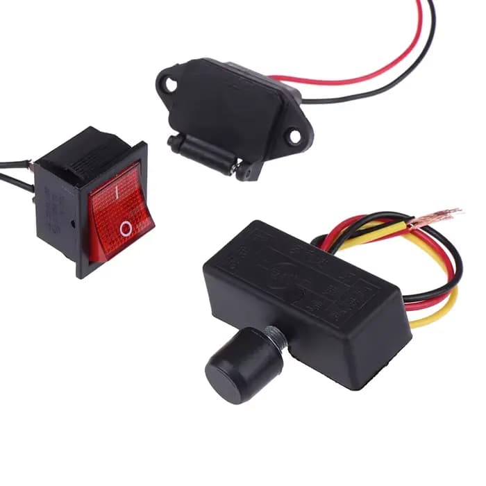 Contrôleur de vitesse de pulvérisateur électrique 12V, interrupteur de réglage, ajusteur de Position