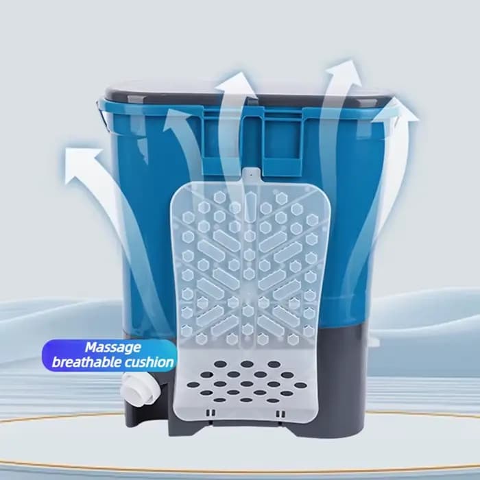 Épandeur d'engrais électrique 25L