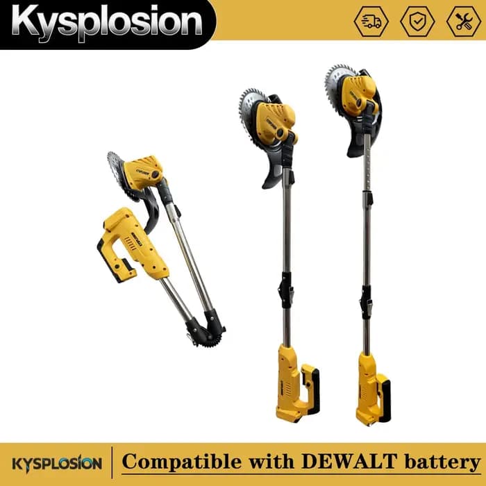 Tondeuse à gazon électrique longueur réglable coupe pliable sans fil jardin