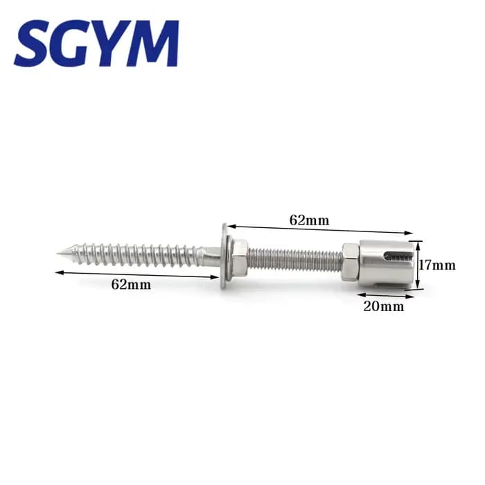 SGYM-Kit de système de treillis de câble métallique en acier inoxydable, plantes grimpantes, vignes