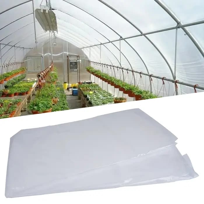 Protection contre le froid pour plantes, feuille de plastique transparent en polyéthylène, couverture de jardin pour serre, protège du vent et des imperfections