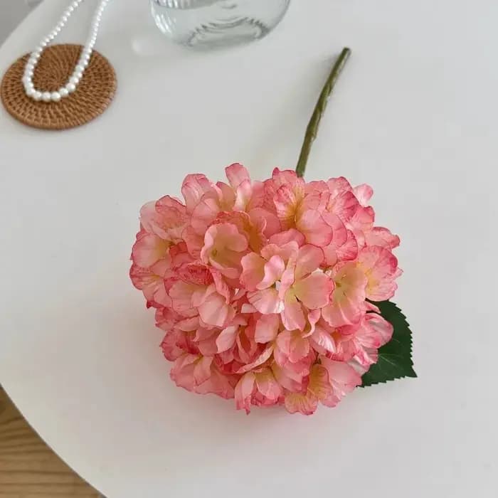 Fleurs d'hortensia artificielles pour la maison