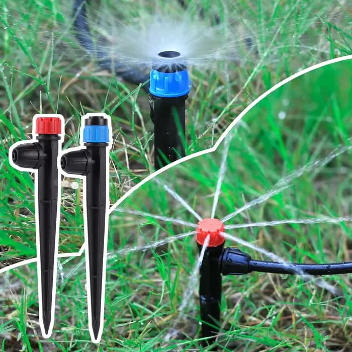 5/20/50/100 pièces 360 ° Arroseur dispersonnant, goutteur d'arrosage pour jardin, agricole, fleurs