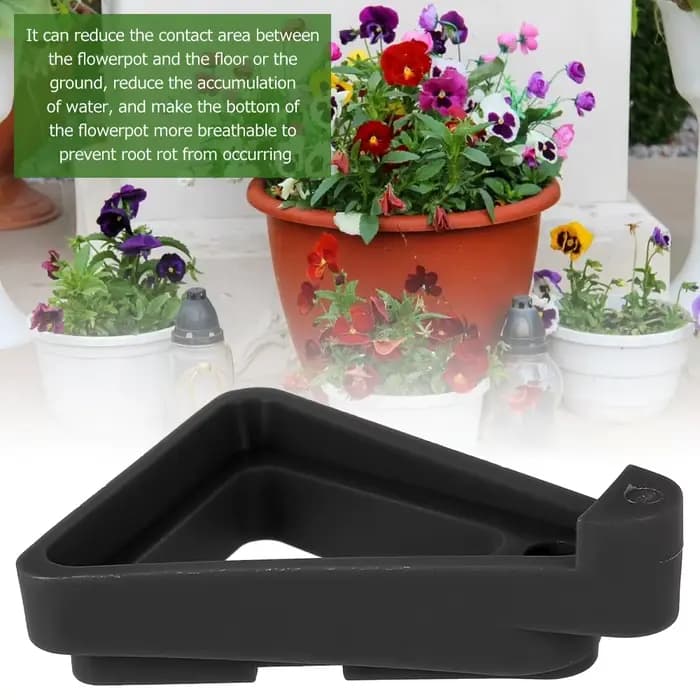 Pot de fleur pour plantes, support de pieds, rehausseurs triangulaires invisibles, lève-orteils, fou