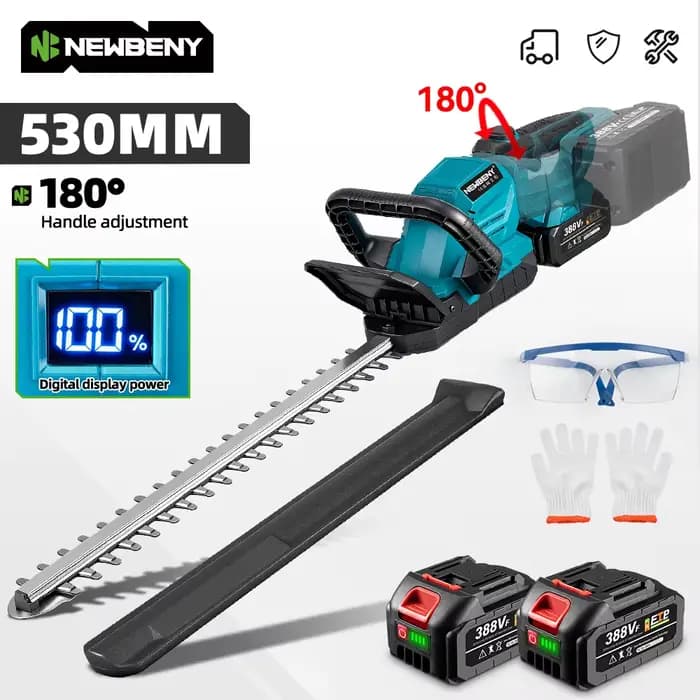 Manche pour taille-haie électrique NewBeny 180 ° Ajuste tondeuse à gazon jardin aménagement paysager