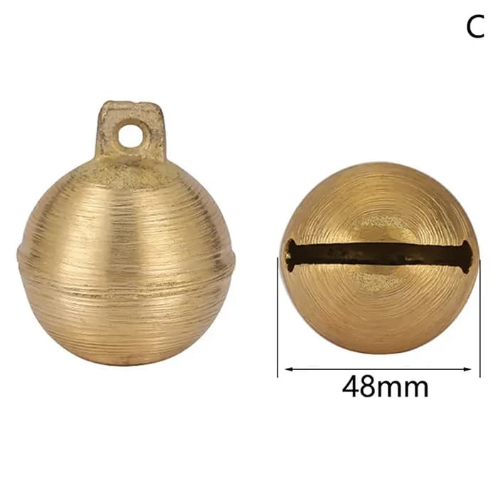Vache mouton cheval cloches en cuivre