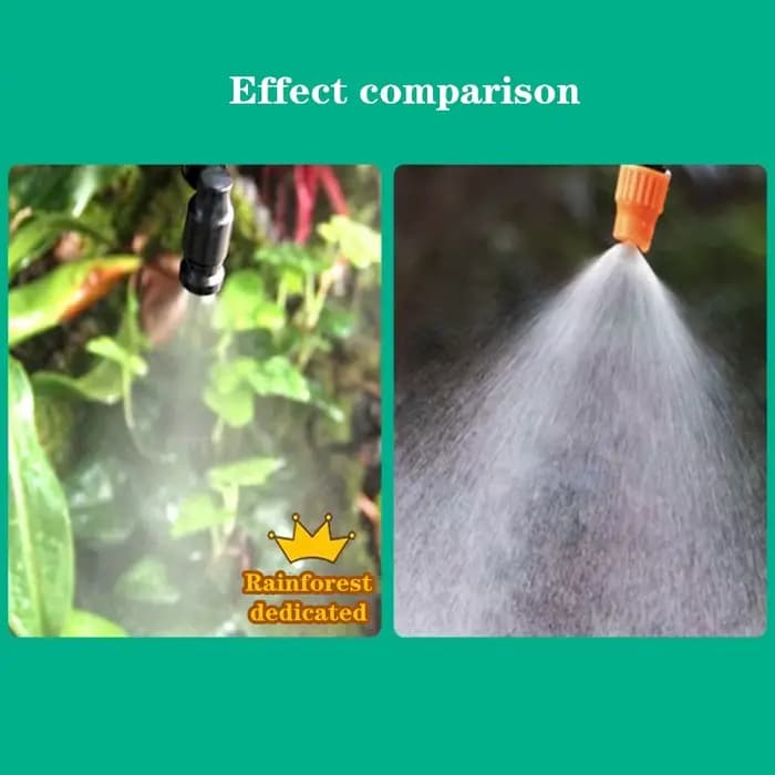 MIUS – buse de brumisation universelle réglable, pour jardin, serre, Irrigation, Aquarium, Reptile,