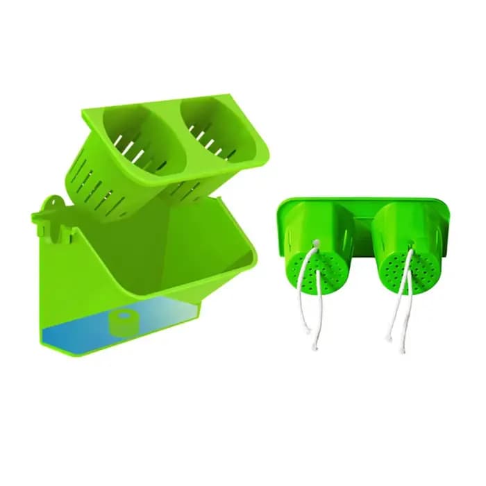 User inière Murale Verticale en Poudre pour Plantes, Pot de Jardin, Conteneur de Fleurs, Décoration