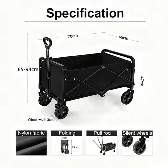 Chariot de jardin portable