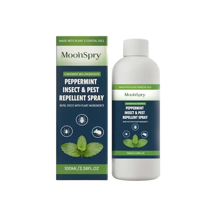 Spray Répulsif Anti-Insectes et Nuisibles à la Menthe Réduit l'Infestation