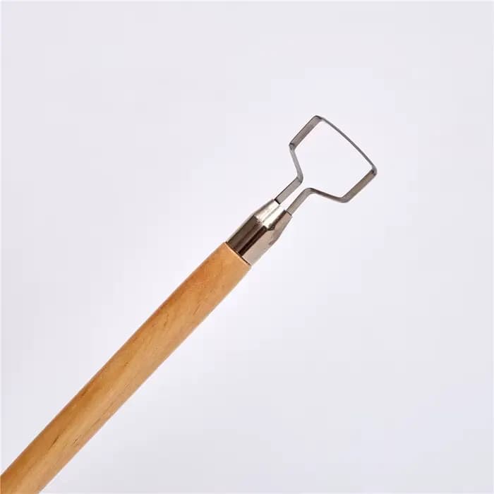 Nouveau 1 Pc manche en bois poterie céramique outils de bricolage
