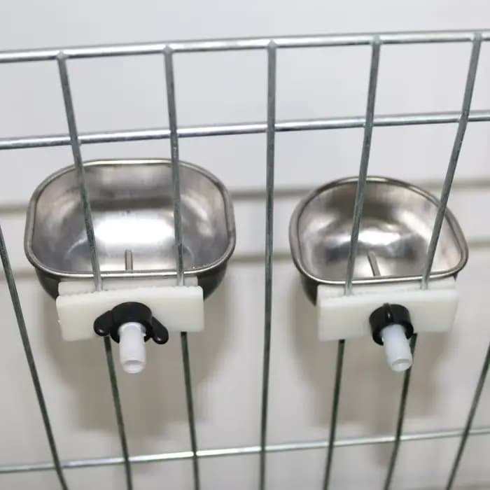 Tuyau de 5M avec Kit de buveur de lapin, équipement d'élevage de lapin, bol d'eau potable anti-rayur