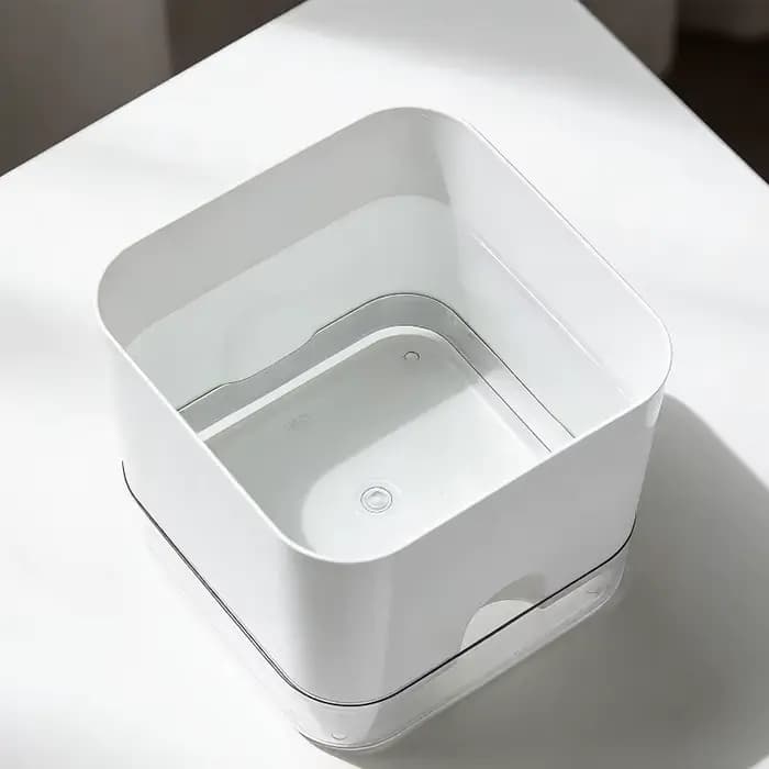 Pots de fleurs en plastique imitation céramique