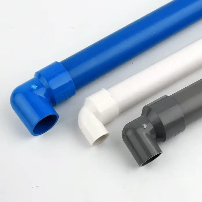 20,25,32,40,50,63 mm PVC 90 ° Connecteur de tuyau de soudure à solvant métrique, coude réducteur,