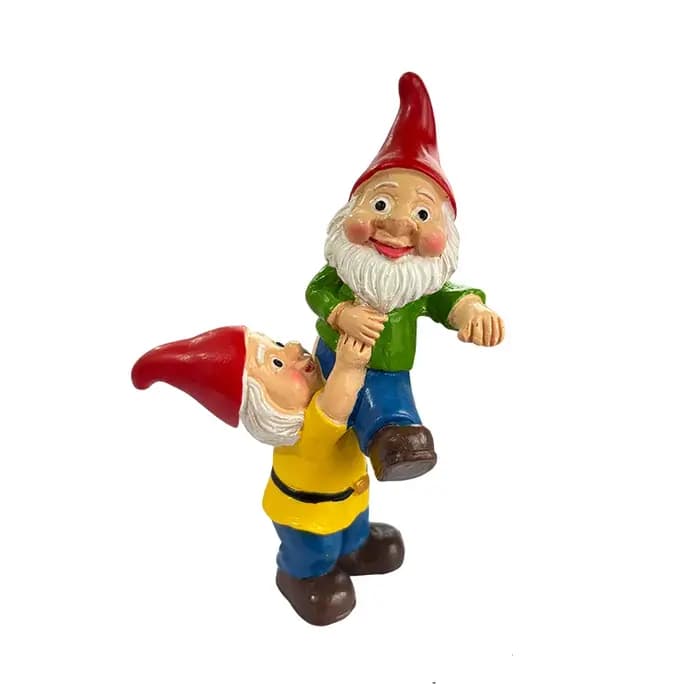 、1CC55 Vauas Figurines de Gnome d'escalade Pot de fleur Hugger Gnomes de jardin suspendus Décorations de plantes pour