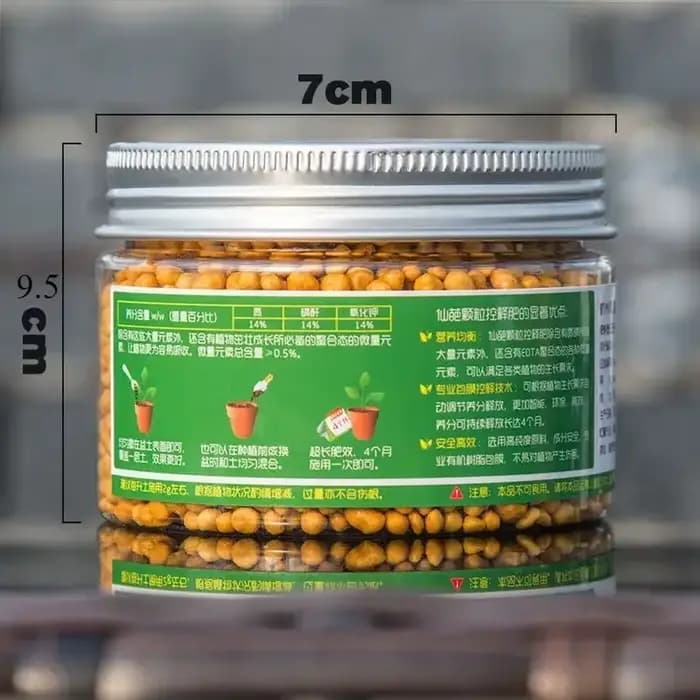Engrais végétal 250g, bonsaï à libération lente