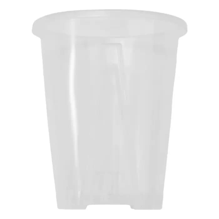 Pots d'orchidées en plastique Transparent, contrôle des racines, avec trous, Pot de fleur Transparen