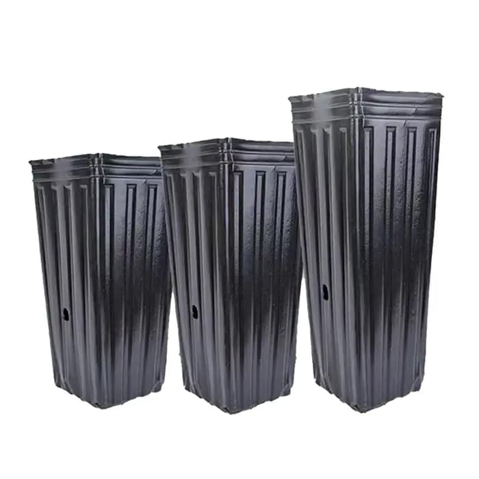 20 pièces grands Pots d'arbre profond, plantes pépinière grands conteneurs de plantes à fleurs Pots de démarrage Pots de pépinière de semis de plantes pour Gard extérieur