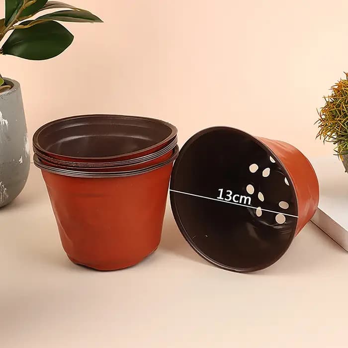 Pot de fleurs en plastique pour culture de plantes succulentes