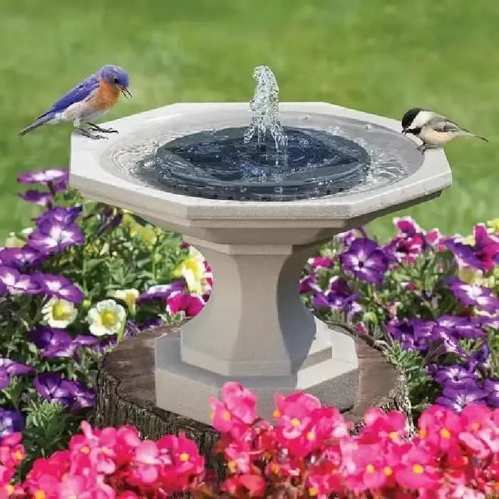 Fontaine solaire flottante d'extérieur, fontaine solaire pour jardin, fontaine pour piscine, décorat