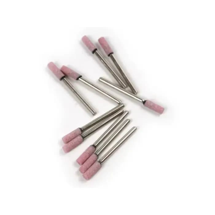 Lot de 10 pierres à aiguiser pour tronçonneuse