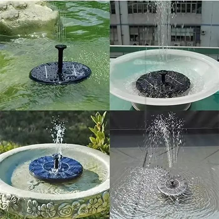 Fontaine solaire flottante d'extérieur, fontaine solaire pour jardin, fontaine pour piscine, décorat