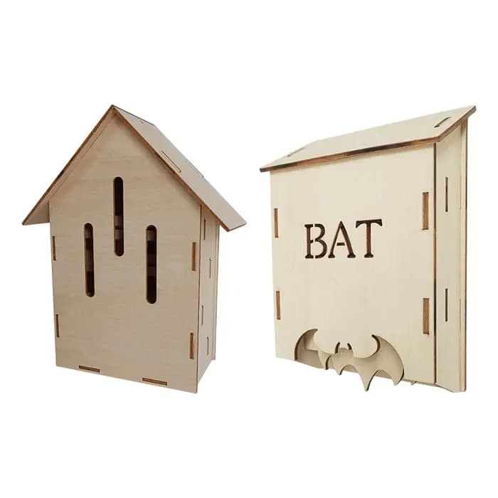 Nichoir en bois pour chauves-souris d'extérieur