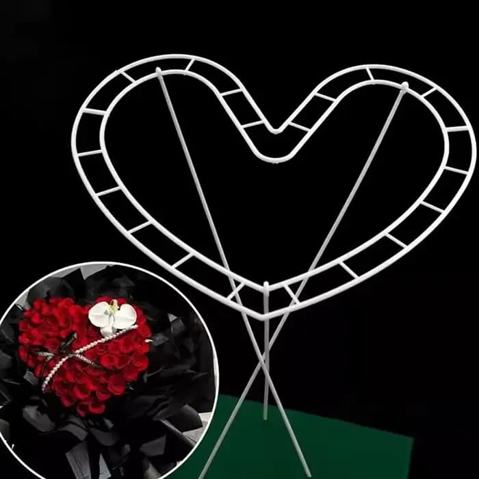 9 pièces amour fleur faire outil bricolage Vases support d'arrangement de fleurs