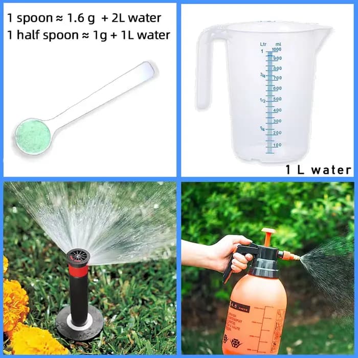 Engrais solubles dans l'eau pour fleurs professionnelles en bouteille