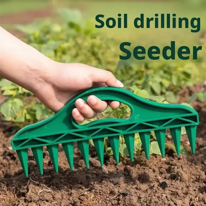 Semoir manuel pour graines – Épandeur de semences pour plantes de jardin