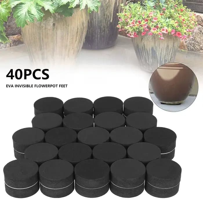 Pieds de pot invisibles pour jardinières intérieures et extérieures, rehausseurs de plantes, coussin
