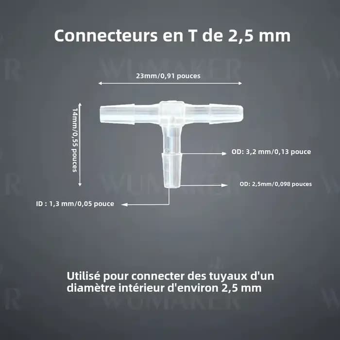 Connecteurs en T de Style T