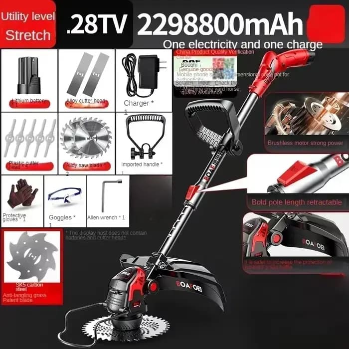 Coupe-herbe léger et efficace 110/220v pour le jardin domestique CC