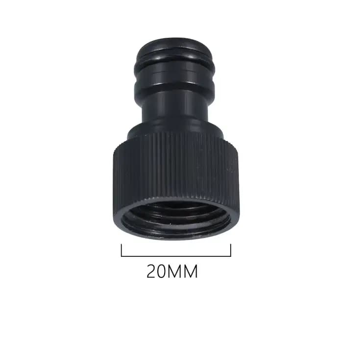 Lot de 5 raccords de tuyau d'arrosage 1/2" et 3/4" à connexion rapide pour pistolet d'arrosage, outi