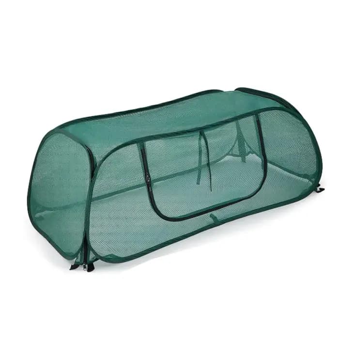 Couverture de protection pour plantes en PVC transparent, isolante, imperméable, pour serre, barrière anti-insectes et oiseaux, pliable