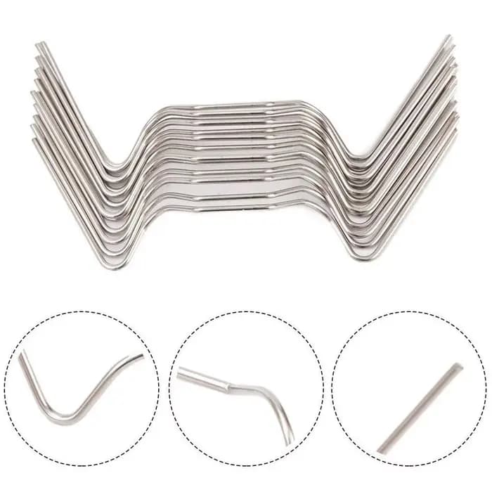Pinces de fixation pour serre en acier, 100/50/25 pièces, fil à ressort, pour vitrage, cadre en verr