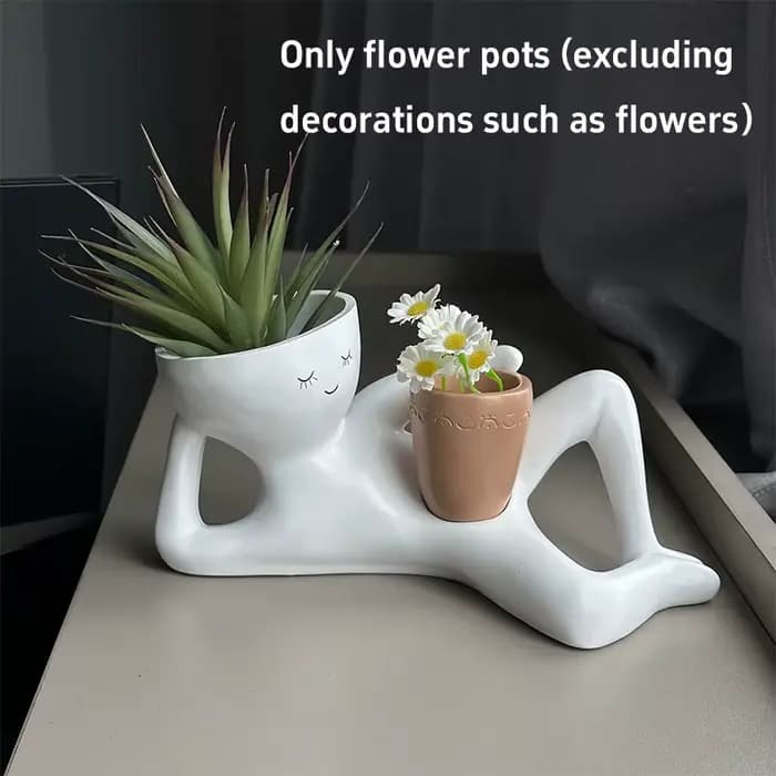 Nouvelles créations artisanales pour petits artisans : Ornement de pot de fleurs pour plantes succul