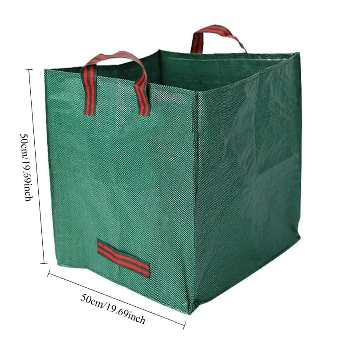 Sac de rangement de jardin robuste de 60/125 L | Sac de ramassage de feuilles et de débris