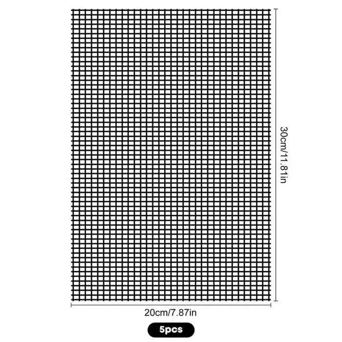 5 pièces noir Pot de fleur trou maille Pad bonsaï Pot bas grille tapis fond tapis prévenir la perte