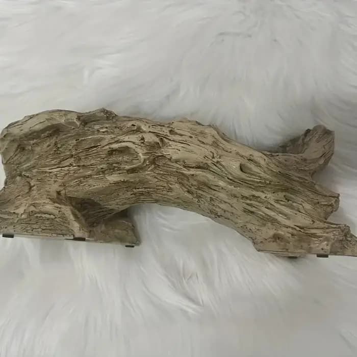 Jardinière unique en forme de souche d'arbre rétro